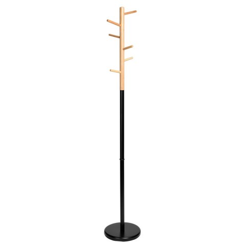 WIESZAK STOJĄCY ZITA 170 CM CZARNY