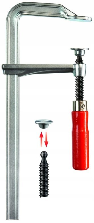 ŚCISK ŚRUBOWY ŚLUSARSKI STALOWY GZ 160/80MM ŚCISK ŚRUBOWY ŚLUSARSKI STALOWY GZ 160/80MM