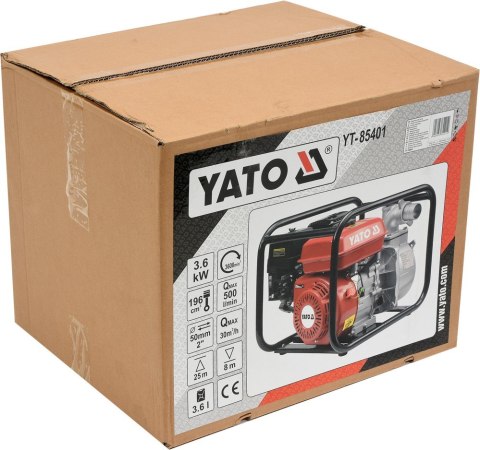 MOTOPOMPA DO WODY SPALINOWA 2'' 5,9HP 36M3/H MOTOPOMPA DO WODY SPALINOWA 2'' 5,9HP 36M3/H