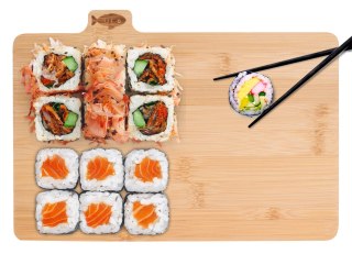 DESKA DO KROJENIA BAMBUSOWA SKARA ZESTAW 4 SZTUK