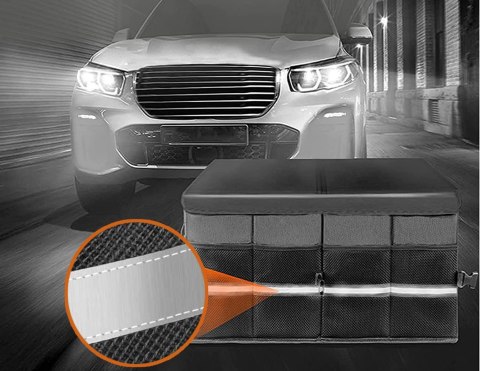 ORGANIZER SAMOCHODOWY VERDEN CZARNY