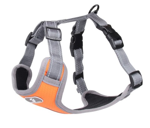 SZELKI TRENINGOWE SPACEROWE DLA PSA ASTRO POMARAŃCZOWE ROZMIAR L