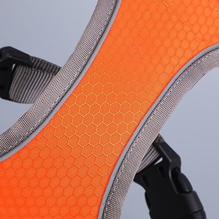 SZELKI TRENINGOWE SPACEROWE DLA PSA ASTRO POMARAŃCZOWE ROZMIAR L