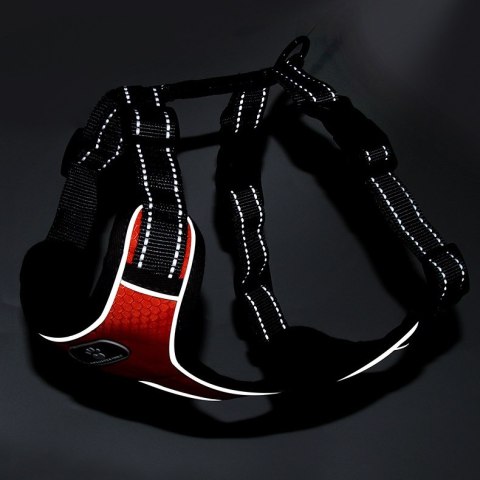 SZELKI TRENINGOWE SPACEROWE DLA PSA ASTRO POMARAŃCZOWE ROZMIAR L