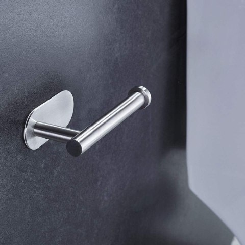 UCHWYT NA PAPIER TOALETOWY SREBRNY DERES