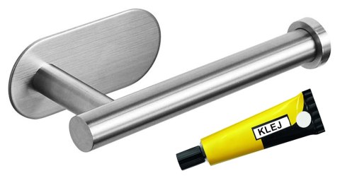 UCHWYT NA PAPIER TOALETOWY SREBRNY DERES