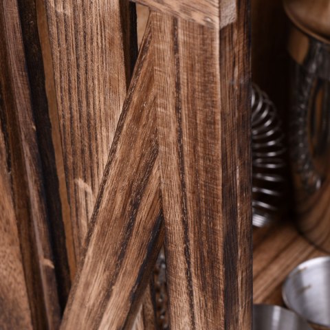 ZESTAW BARMAŃSKI LOGAN 11 ELEMENTÓW SKRZYNKA