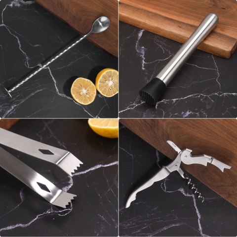 ZESTAW BARMAŃSKI LOGAN 11 ELEMENTÓW SKRZYNKA