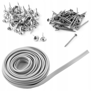 ZESTAW MONTAŻOWY DO TAPICERKI DRZWIOWEJ KEDRA SZARA