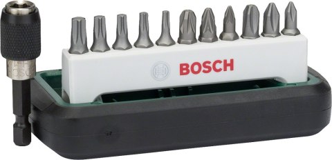 12-CZĘŚCIOWY ZESTAW KOŃCÓWEK PH, PZ, TORX 12-CZĘŚCIOWY ZESTAW KOŃCÓWEK PH, PZ, TORX