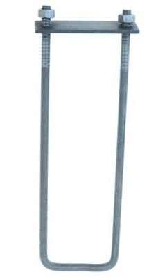 KOTWA U M12L-380MM Z BLACHĄ+2 NAKRĘTKI KOTWA U M12L-380MM Z BLACHĄ+2 NAKRĘTKI