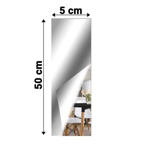 DEKORACYJNE LUSTRO AKRYLOWE OBLONG 50 CM