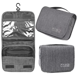 KOSMETYCZKA PODRÓŻNA ARDA MĘSKA SZARA