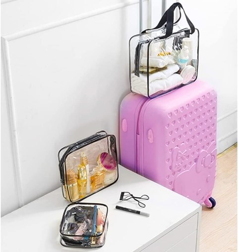 KOSMETYCZKI PODRÓŻNE PENNE ZESTAW 3 SZTUK