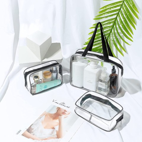 KOSMETYCZKI PODRÓŻNE PENNE ZESTAW 3 SZTUK