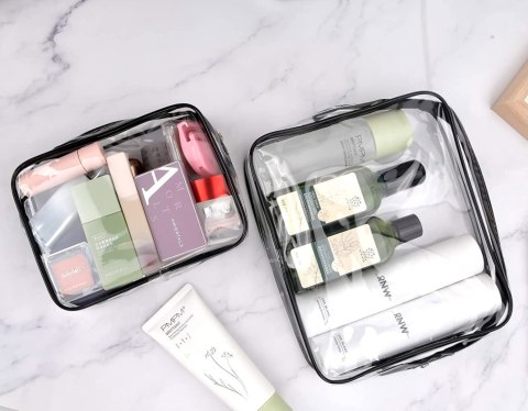 KOSMETYCZKI PODRÓŻNE PENNE ZESTAW 3 SZTUK