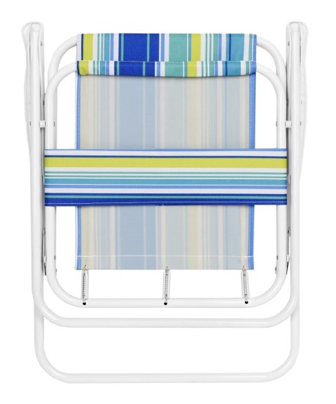 KRZESŁO TURYSTYCZNE SKŁADANE ALAN MORSKIE PASY