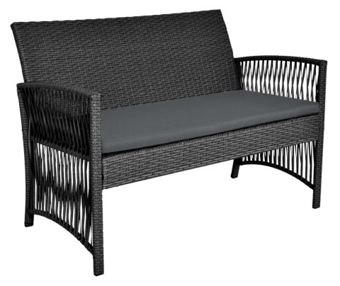 MEBLE OGRODOWE ZESTAW KALINA GRAFITOWY