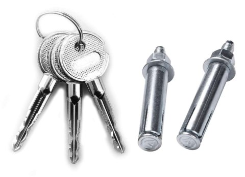 METALOWY SEJF ZAMYKANY NA KLUCZ SICURO CZARNY