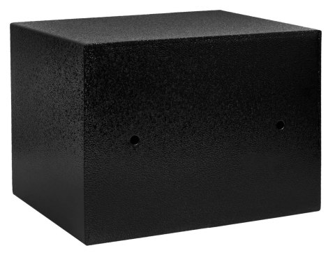 METALOWY SEJF ZAMYKANY NA KLUCZ SICURO CZARNY