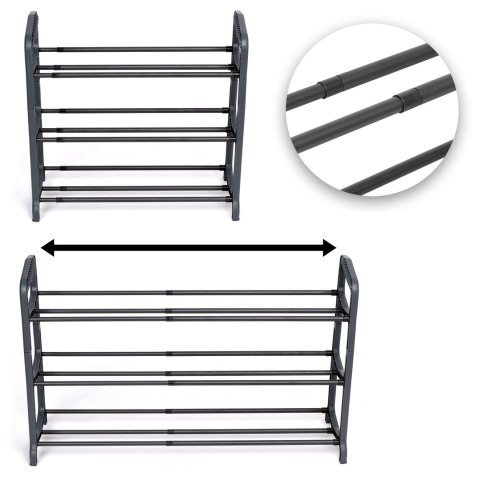 REGULOWANY STOJAK NA BUTY VIOLA 3 POZIOMY