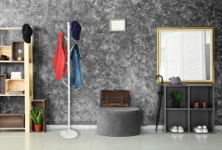 WIESZAK STOJĄCY NIKO BIAŁY