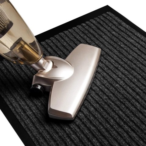 WYCIERACZKA DO BUTÓW WEJŚCIOWA POD DRZWI 80X120 CM YOLANDA CZARNA