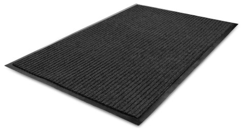 WYCIERACZKA DO BUTÓW WEJŚCIOWA POD DRZWI 80X120 CM YOLANDA CZARNA