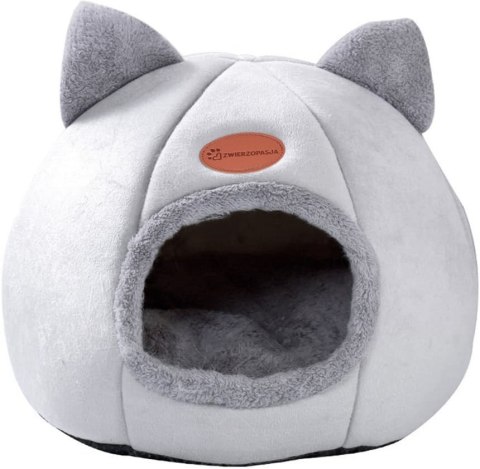 DOMEK DLA KOTA AMBER SZARY ROZMIAR L