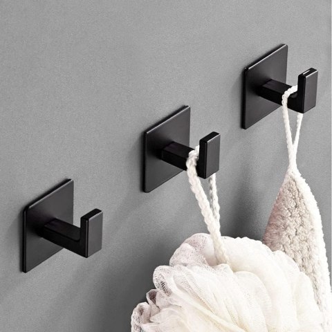 ZESTAW 2 WIESZAKÓW Z ALUMINIUM KSANTI CZARNY