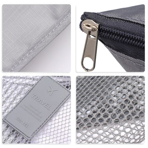 ZESTAW ORGANIZERÓW PODRÓŻNYCH GAVIN SZARY