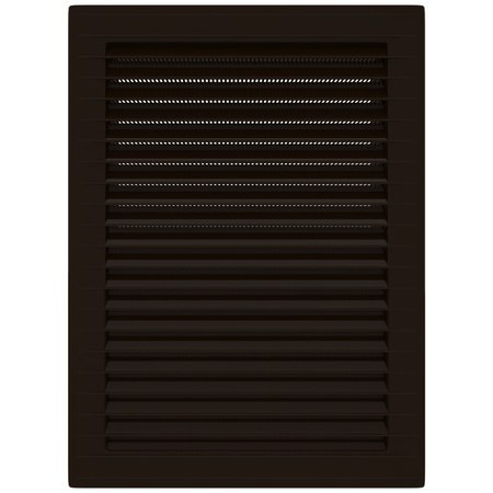 KRATKA METALOWA SKOŚNA W RAMCE Z SIATKĄ 14*21CM BRĄZ.