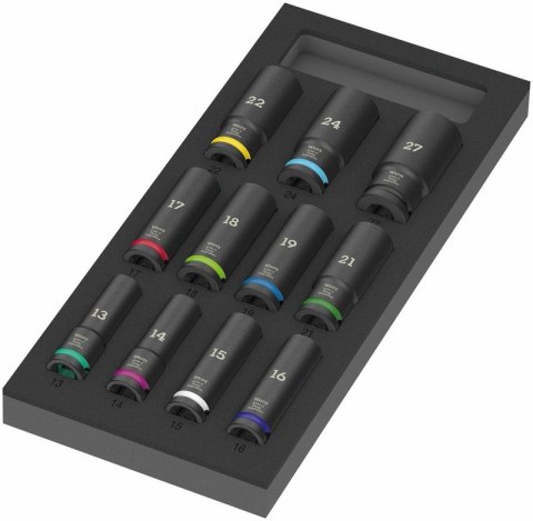 WKŁADKA PIANKOWA 9725 ZYKLOP C, 1/2''ZEST.KL.NASADOWY 11CZ. WKŁADKA PIANKOWA 9725 ZYKLOP C, 1/2''ZEST.KL.NASADOWY 11CZ.
