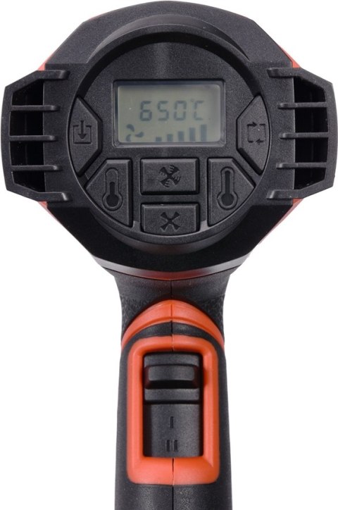 OPALARKA 2000W 50~600°C, 3 BIEGI, LCD+PAMIĘĆ OPALARKA 2000W 50~600°C, 3 BIEGI, LCD+PAMIĘĆ