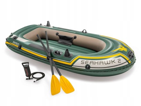 Ponton Seahawk 2 + pompka + 2 wiosła Intex 68347 Ponton Seahawk 2 + pompka + 2 wiosła Intex 68347