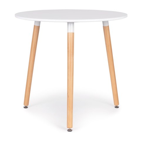 Stół stolik okrągły 80cm nowoczesny do salonu kuchni jadalni salonu ModernHome Stół stolik okrągły 80cm nowoczesny do salonu kuchni jadalni salonu ModernHome