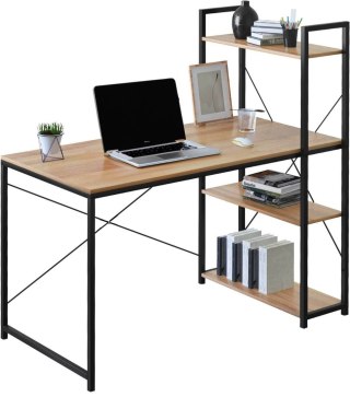 BIURKO INDUSTRIALNE LOFTOWE TROSA MODERN OAK