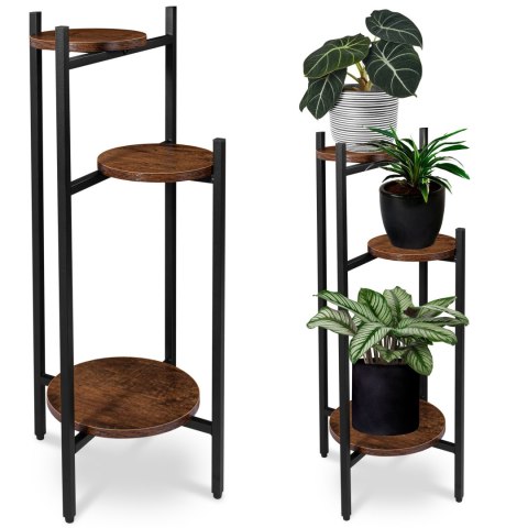 KWIETNIK STOJĄCY LOFT TRETORRI RUSTIC STOJAK NA KWIATY