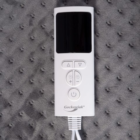 PODUSZKA MATA ELEKTRYCZNA GRETA SZARA 60X30 CM