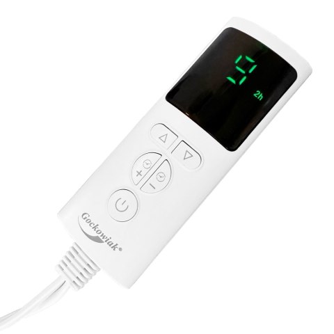 PODUSZKA MATA ELEKTRYCZNA GRETA SZARA 60X30 CM