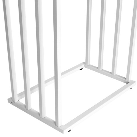 STOJAK WIESZAK NA RĘCZNIKI 4 RAMIONA NELI BIAŁY