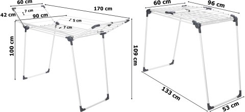 SUSZARKA WOLNOSTOJĄCA NA PRANIE TIANA