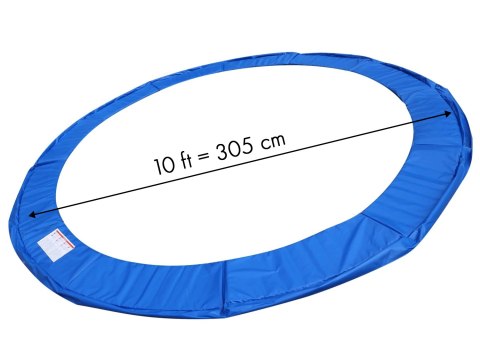 Osłona sprężyn do trampoliny 10ft miekka mata zabezpieczająca 305 - 312 cm Niebieska Osłona sprężyn do trampoliny 10ft miekka mata zabezpieczająca 305 - 312 cm Niebieska