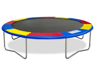 Osłona sprężyn do trampoliny 8ft miękka mata zabezpieczająca kolorowa - 244 250 cm