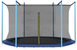 Siatka ochronna wewnętrzna na trampolinę 10ft 6 słupków 305cm
