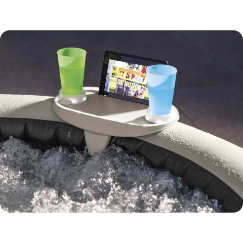 Uchwyt do napojów podświetlany LED z miejscem na tablet telefon SPA INTEX 28520 Uchwyt do napojów podświetlany LED z miejscem na tablet telefon SPA INTEX 28520