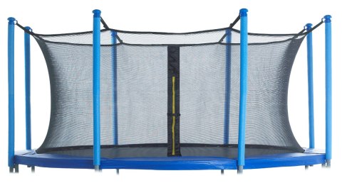 Wewnętrzna siatka do trampoliny 12ft 8 słupków 366 cm Wewnętrzna siatka do trampoliny 12ft 8 słupków 366 cm