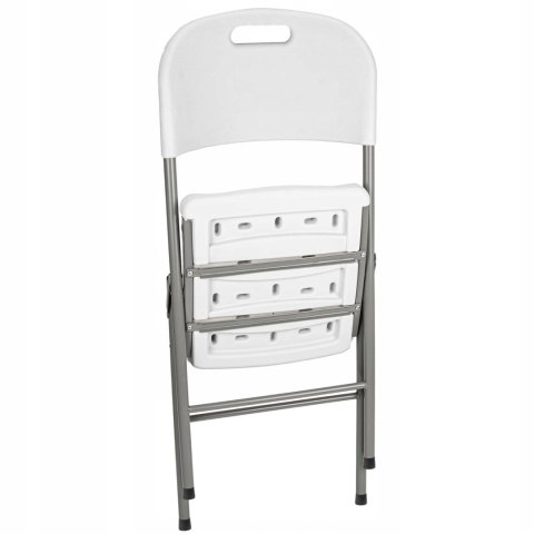 Zestaw cateringowy FETA WHITE stół + 6 krzeseł WHITE