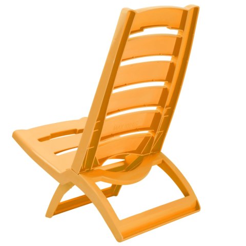 Krzesło plażowe TIRRENO żółte