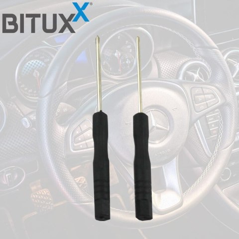 Blokada Pedału Hamulca i Kierownicy Bituxx 78 cm Zamek Szyfrowy Stal Blokada Pedału Hamulca i Kierownicy Bituxx 78 cm Zamek Szyfrowy Stal